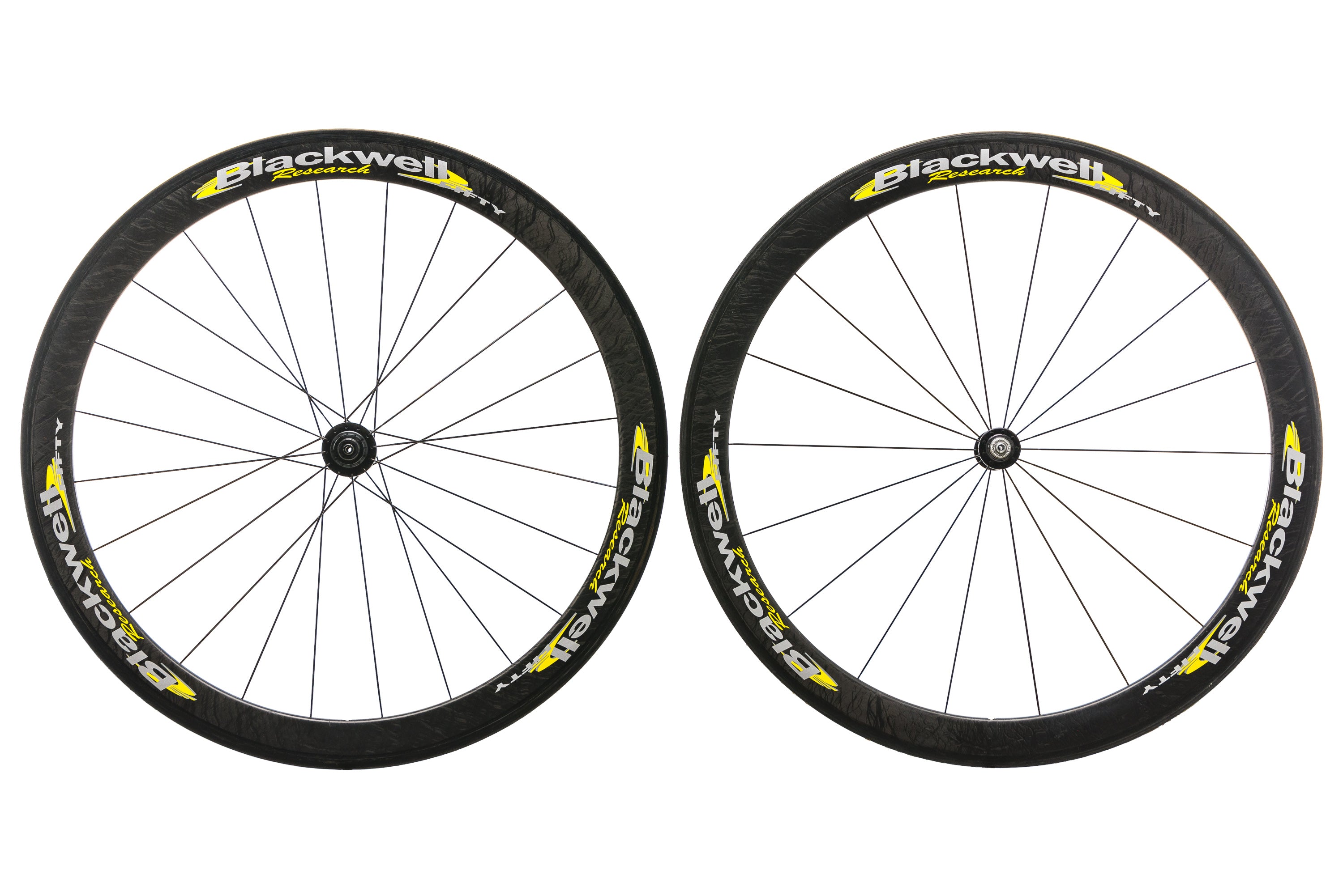 Blackwell Research Fifty Carbon Tubular 700c Wheelset - Lightweight Road Bike Wheels for Racing & Performance Cycling | Perfect for Competitive Cyclists & Triathletes