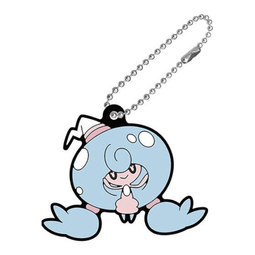 **Pokemon Keychain - Bandai 2 Inch Rubber Mascot Vol. 26 - Cute Collectible for Backpacks, Gifts & Anime Fans**