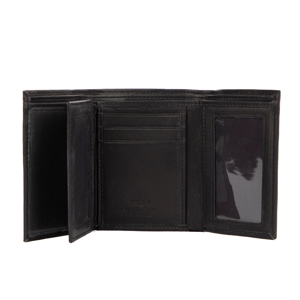 Premium RFID Blocking Leather Trifold Wallet - Slim & Secure for Men & Women - Perfect for Travel, Business & Everyday Use