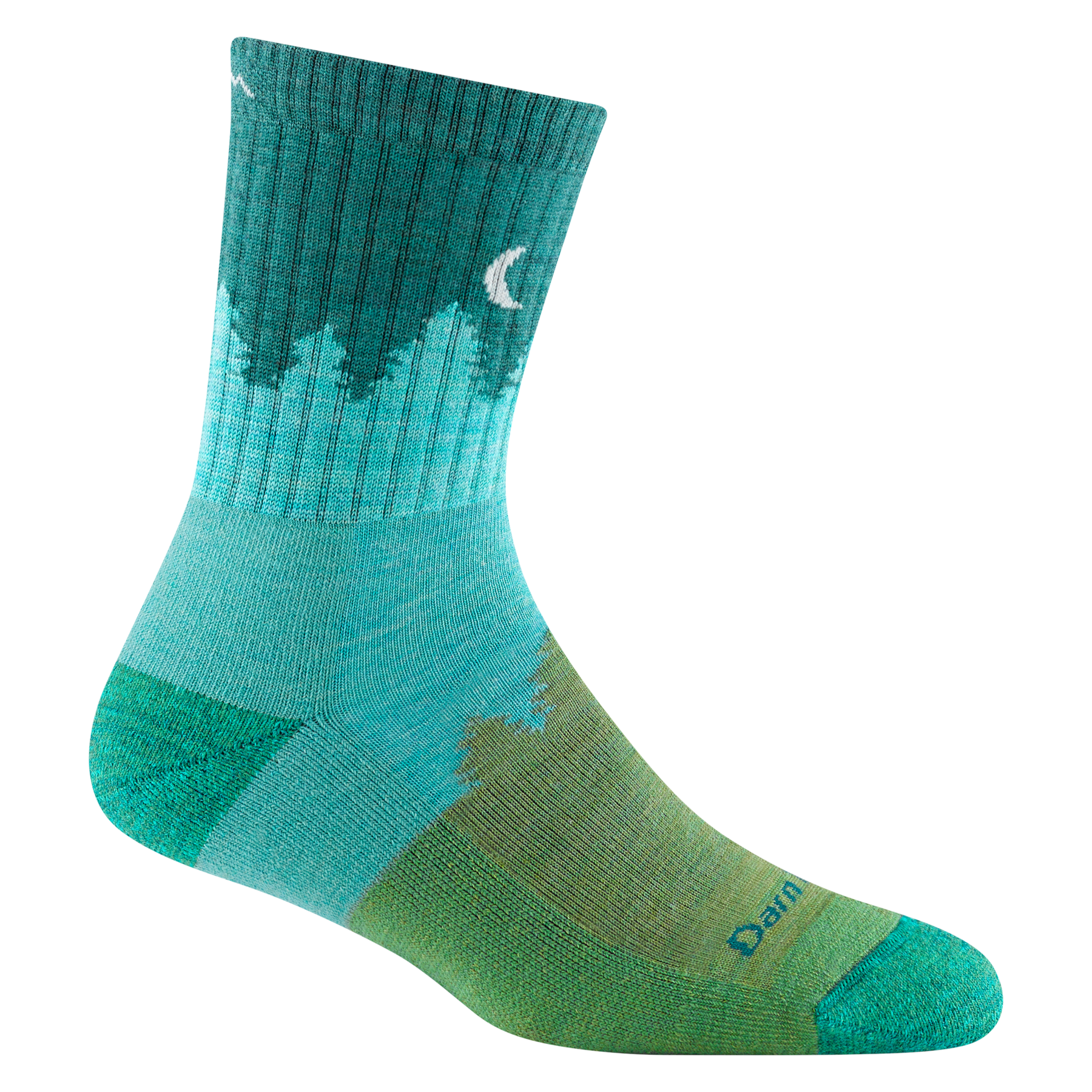 Darn Tough 1971 Treeline Micro Crew Midweight Cushion Socks for Women - Hiking, Outdoor & Everyday Comfort