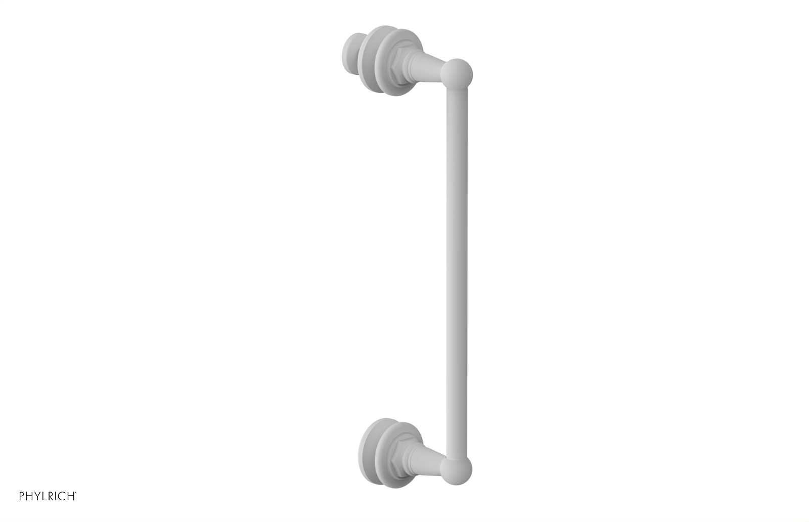 Jamestown 12 Single Sided Shower Pull 165 92 12 - Premium Bathroom Hardware for Easy Shower Door Operation
