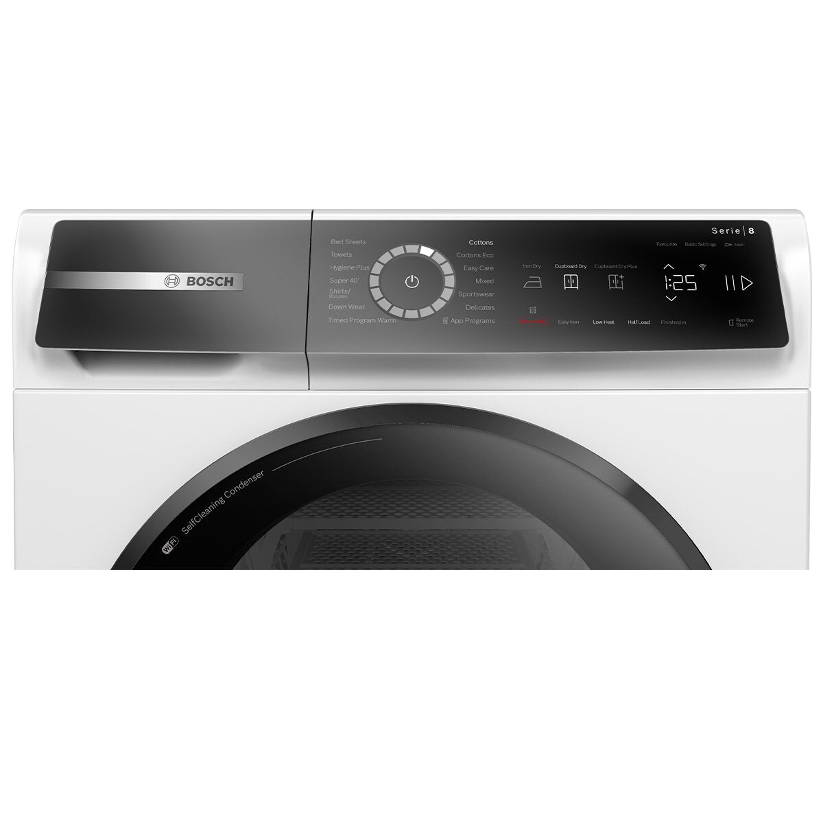 Bosch Series 8 8kg Heat Pump Dryer WQB235B8AU - Energy Efficient Laundry Solution for Home & Apartment Use