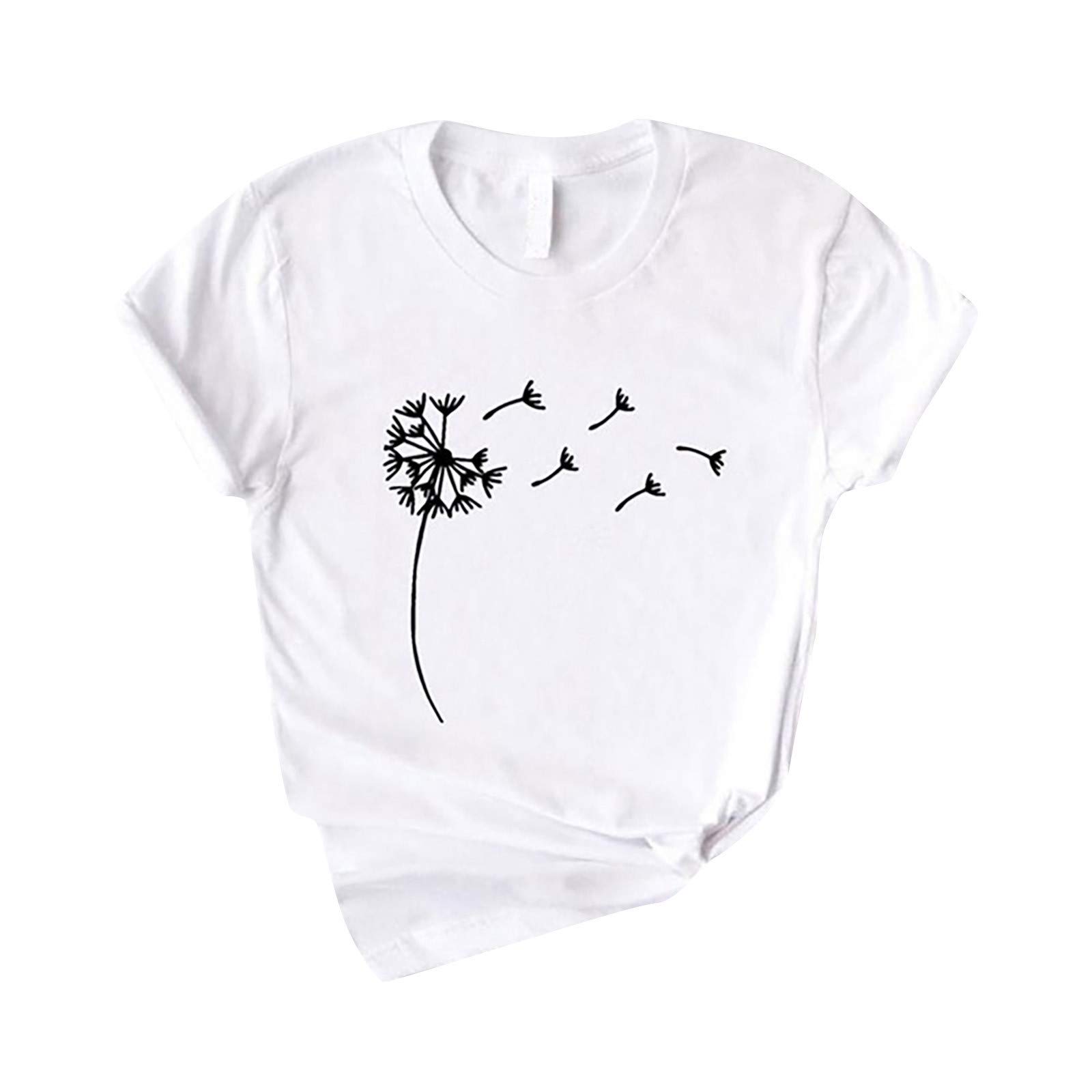Women's Summer Tops - Short Sleeve Printed V-Neck Leopard Love T-Shirt & Blouse | Casual Wear, Beach Outfit, Date Night Fashion