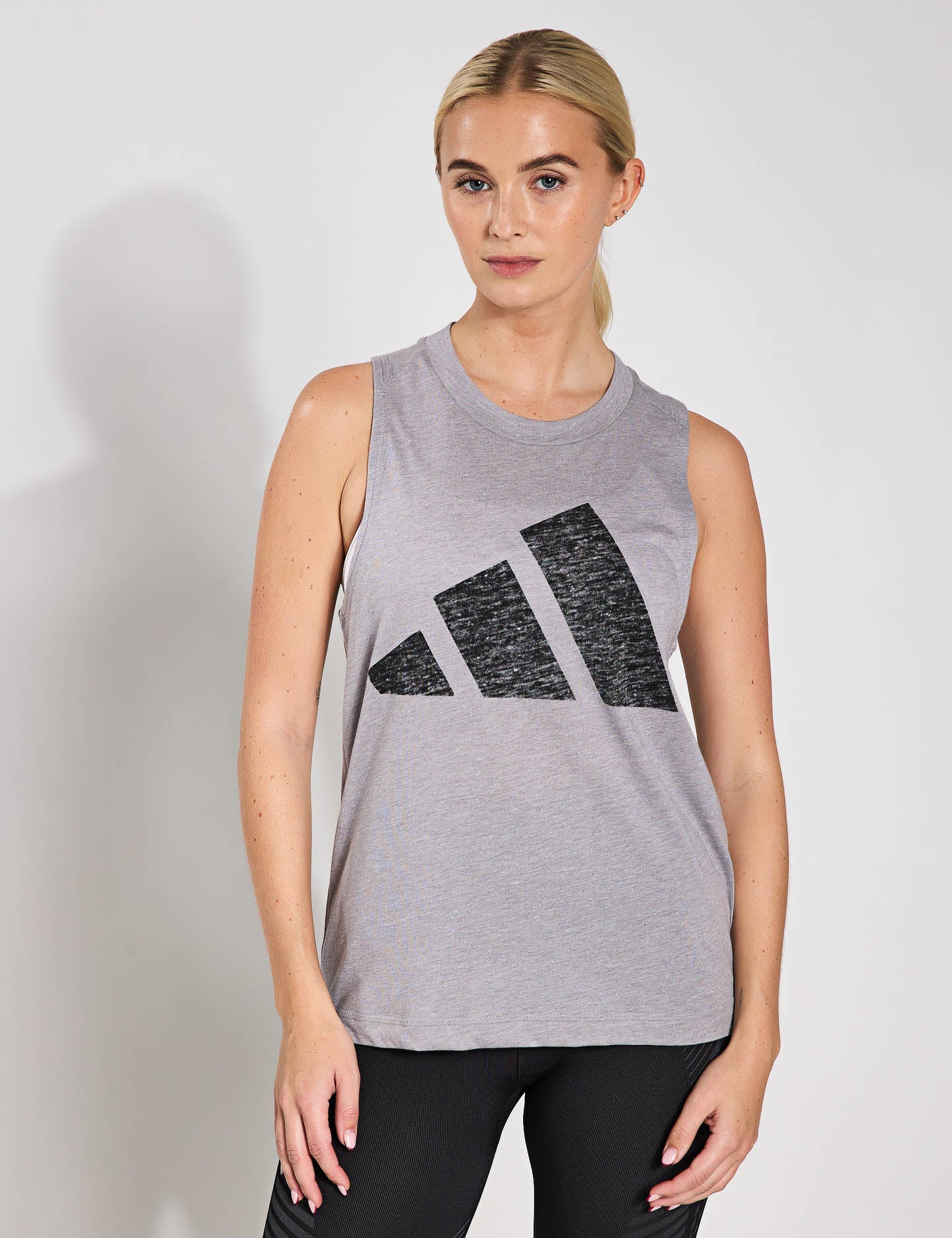 Essentials Winners Tank Top for Men & Women - Solid Grey & Black - Gym, Workout, Running, Casual Wear