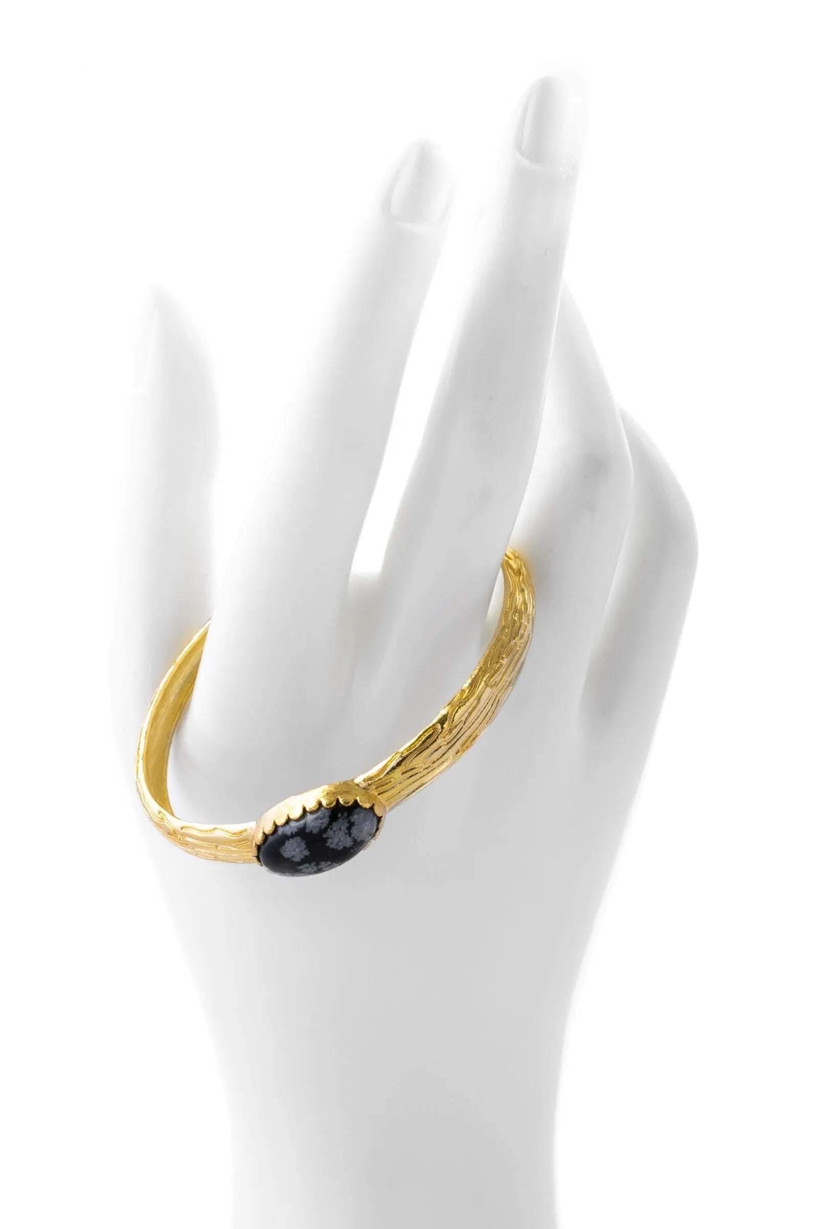 Exquisite Gemstone Cuff Bracelet for Women - Handmade Boho Jewelry with Natural Stones - Perfect for Weddings, Parties & Everyday Wear
