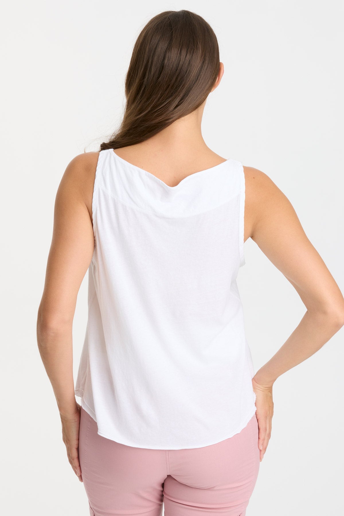 Linen Theroux Tank Top for Women - Soft Breathable Summer Casual Shirt - Perfect for Beach, Travel, and Everyday Wear