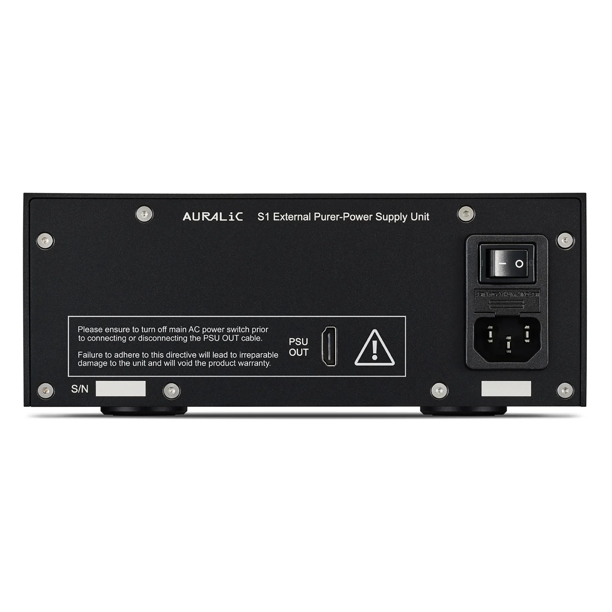 AURALiC S1 External Pure Power Supply for High-End Audio Systems - Perfect for Home Theater & Audiophile Setups