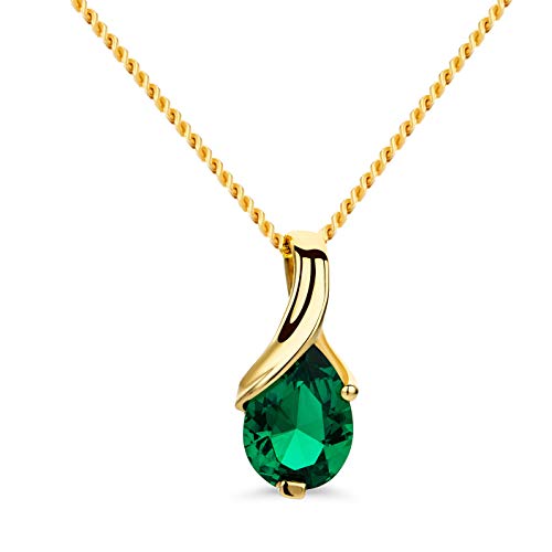14 K Yellow Gold Emerald
