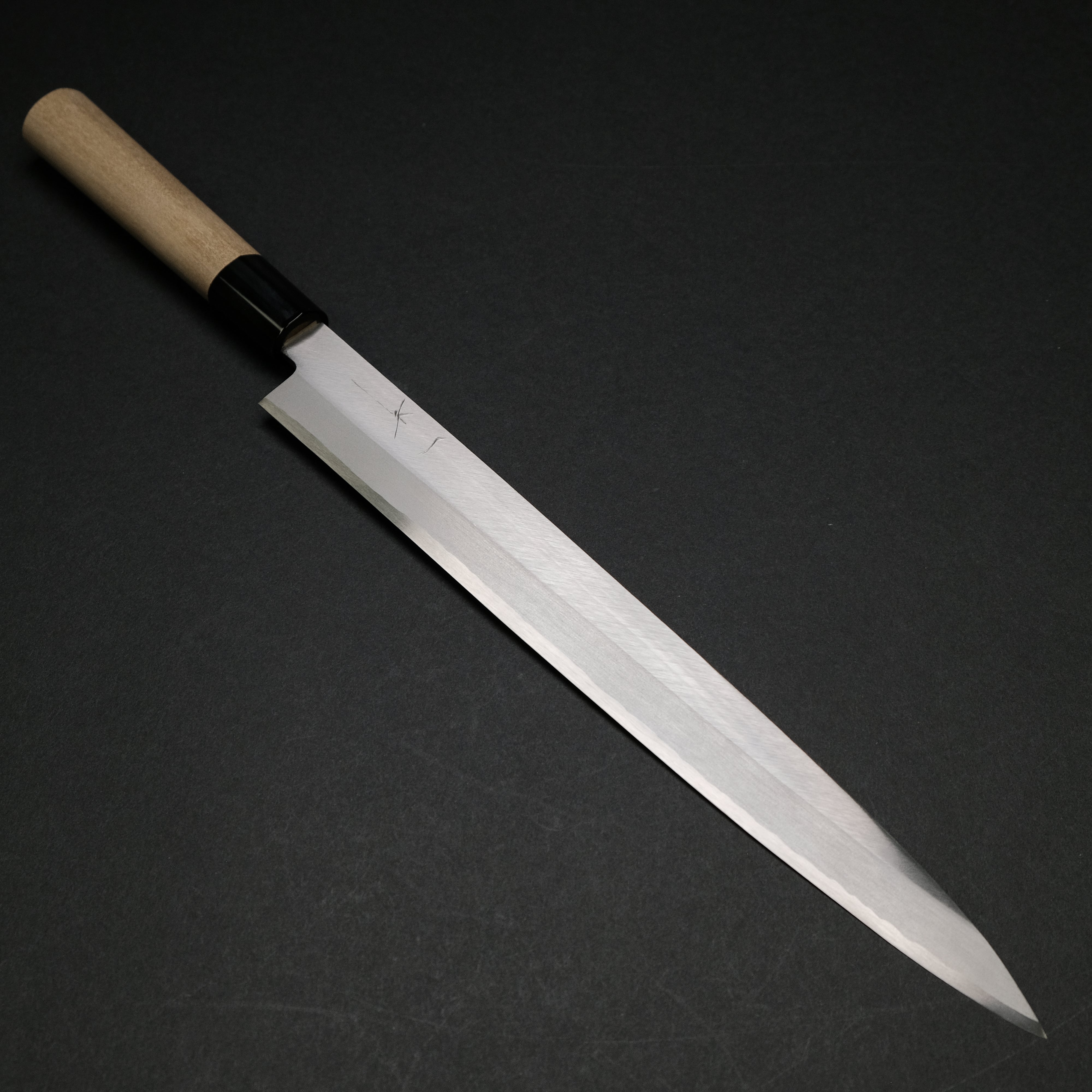 Hitohira Gorobei Blue #2 Yanagiba 300mm Japanese Sushi Knife - Premium Ho Wood Handle for Professional Chefs & Sushi Masters - Perfect for Slicing Raw Fish, Sashimi & Precision Cutting