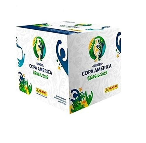50 Packs Copa America Brazil 2019 Soccer Stickers - Perfect for Collectors, Scrapbooking & Fan Memorabilia