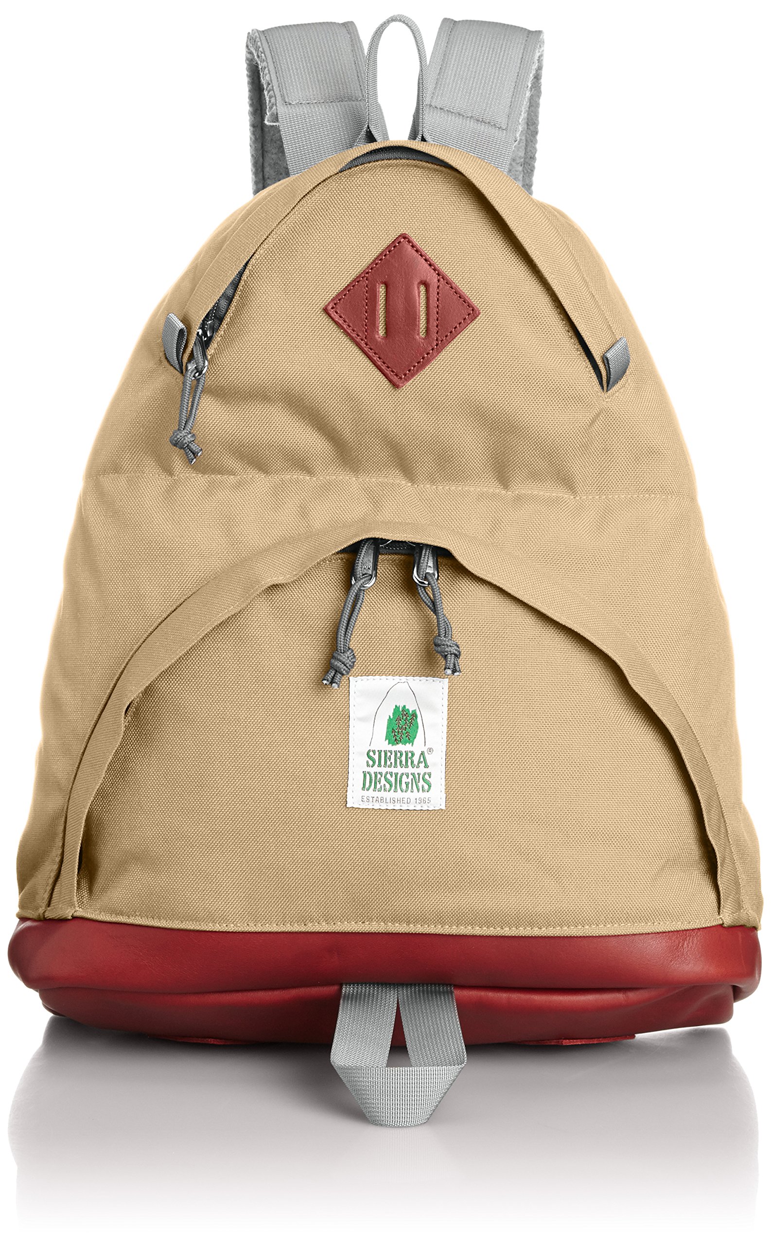 Sierra Designs Day Tripper Classic Backpack - Lightweight Durable Hiking Daypack with A4 Size Storage (Tan) - Perfect for School, Travel & Outdoor Adventures