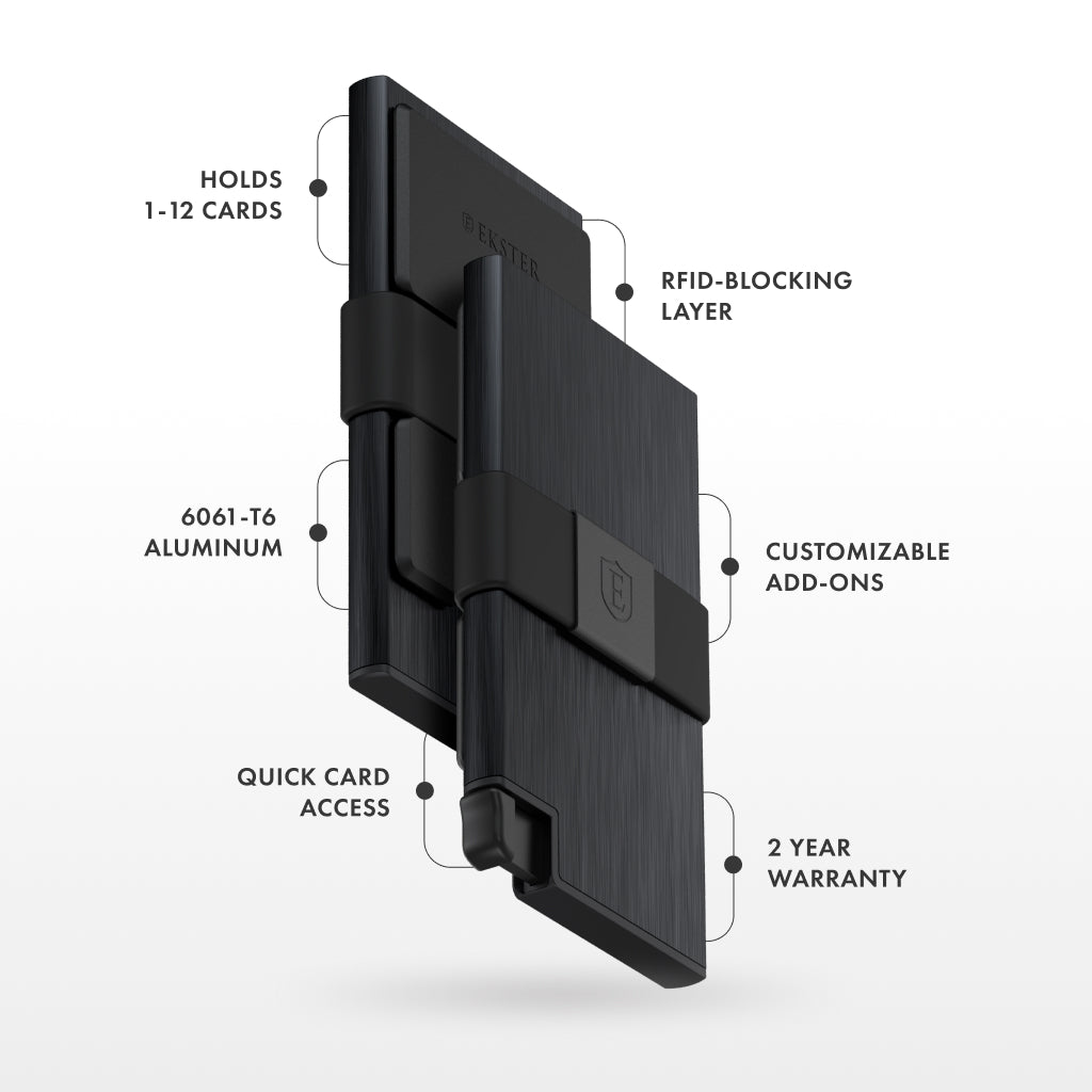 Ekster RFID Blocking Slim Wallet - Premium Leather Card Holder for Men & Women - Perfect for Travel, Business & Everyday Use