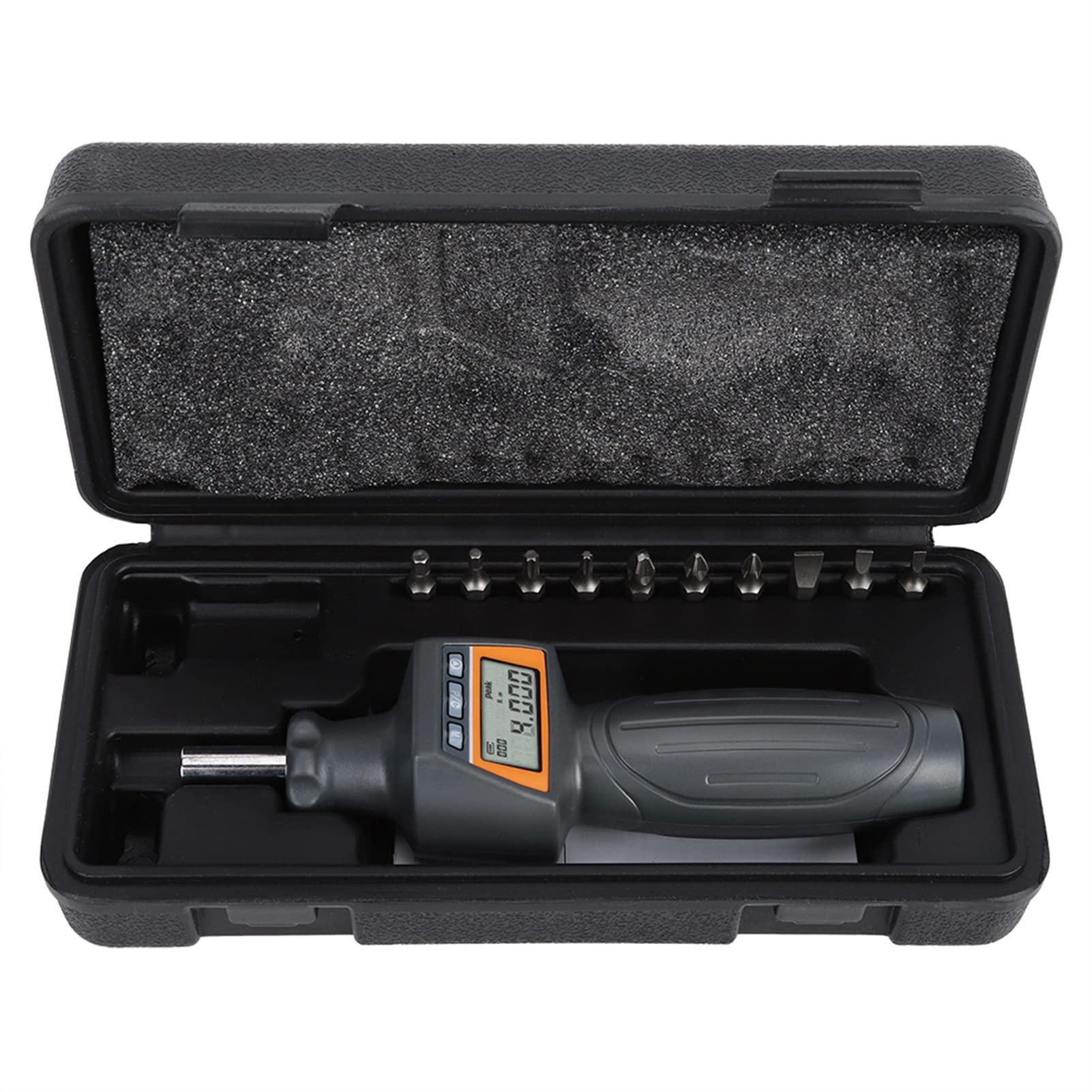 Digital Torsion Screwdriver with Storage Box - Precision Torque Tool for Furniture Assembly & Machine Repair | Ideal for Home DIY, Woodworking, and Electronics Maintenance