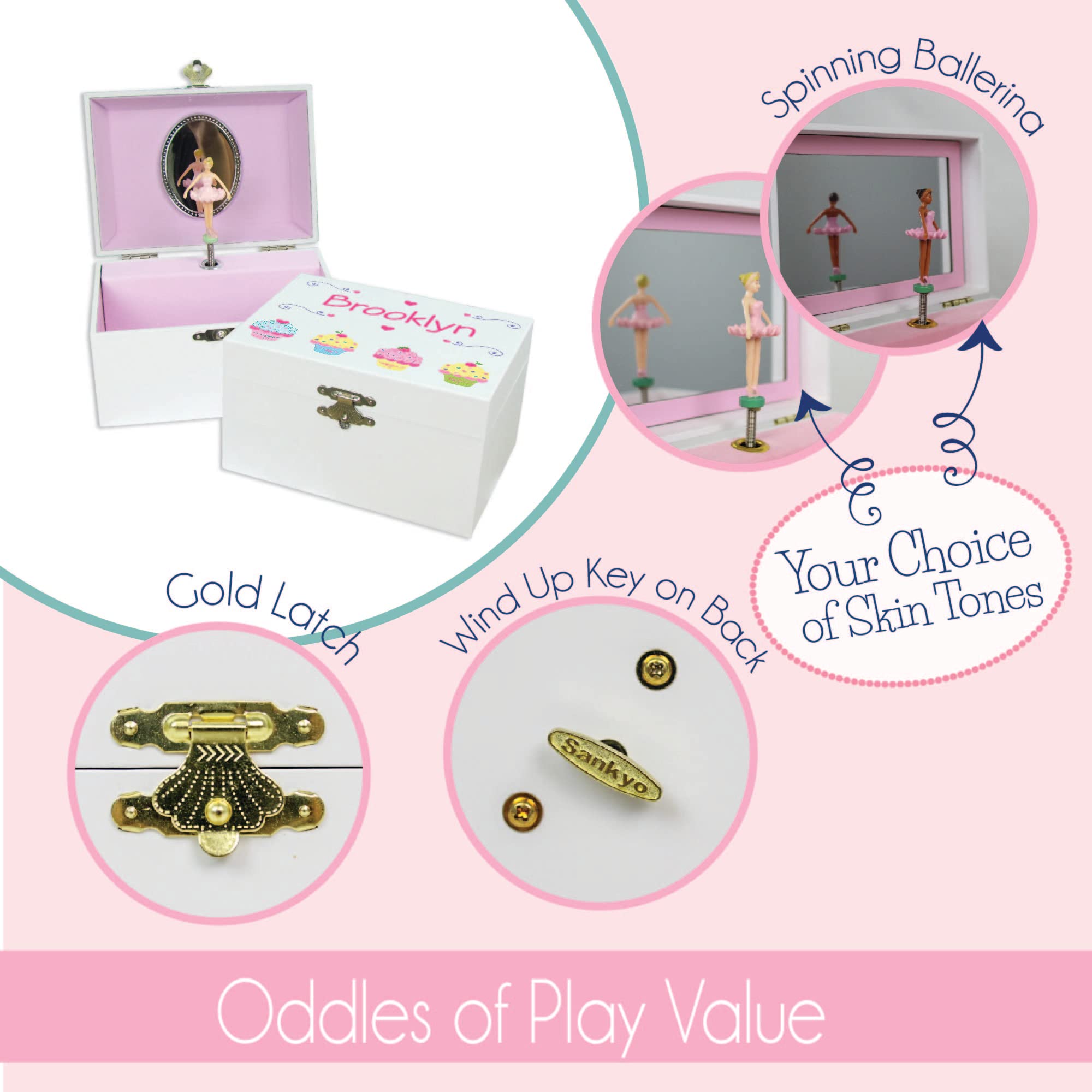 Personalized Basketball Jewelry Box for Dancers & Gifts