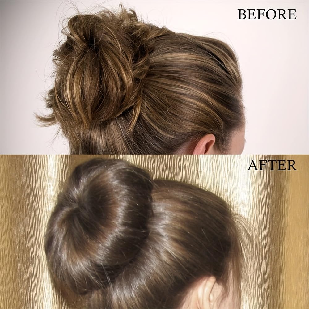 CHANDERKASH French Twist Bun Maker & Ponytail Holder - 2 Pack Hair Styling Tool for Effortless Updos, Braids & Chic Hairstyles | Perfect for Weddings, Parties & Everyday Elegance