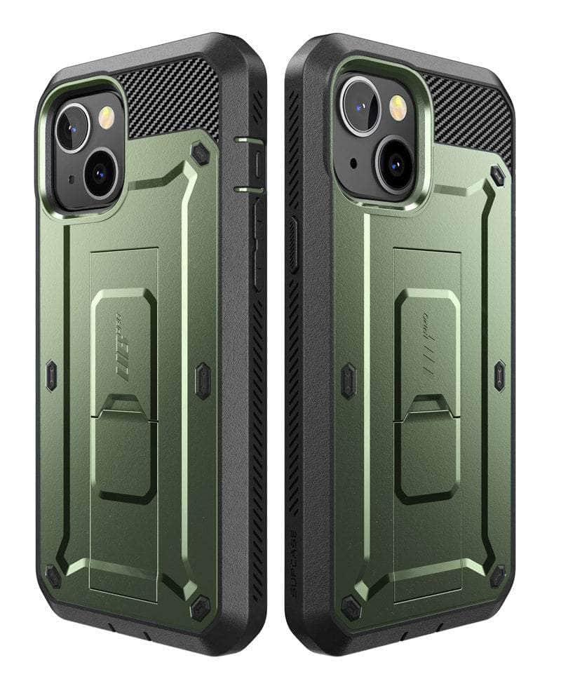 SUPCASE UB Pro Rugged Holster Case for iPhone 14 - Full Body Protection with Kickstand | Perfect for Outdoor, Work & Active Lifestyles