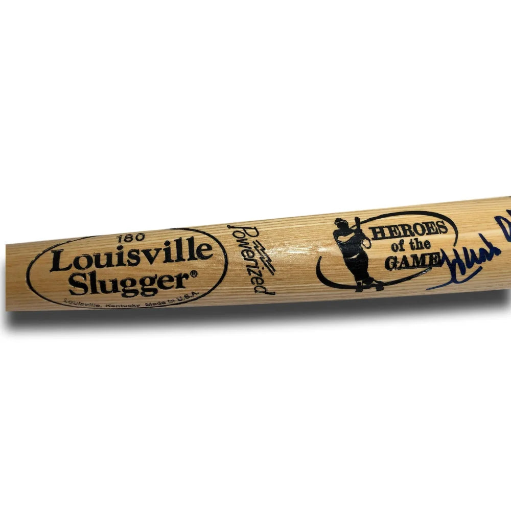 Hank Aaron Autographed Louisville Slugger Baseball Bat with Steiner COA - Authentic Braves Memorabilia for Collectors & Sports Fans - Perfect for Display, Gifts, and Home Decor