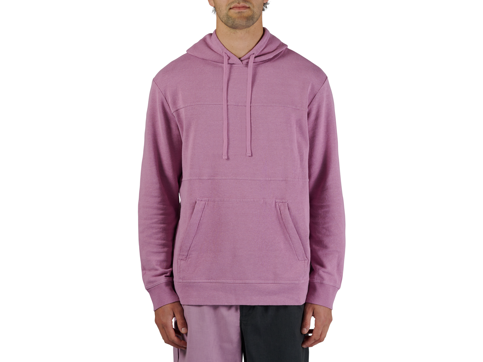 Sunset Hemp Hoodie for Men | Eco-Friendly Organic Cotton Pullover | Casual Streetwear & Outdoor Activities