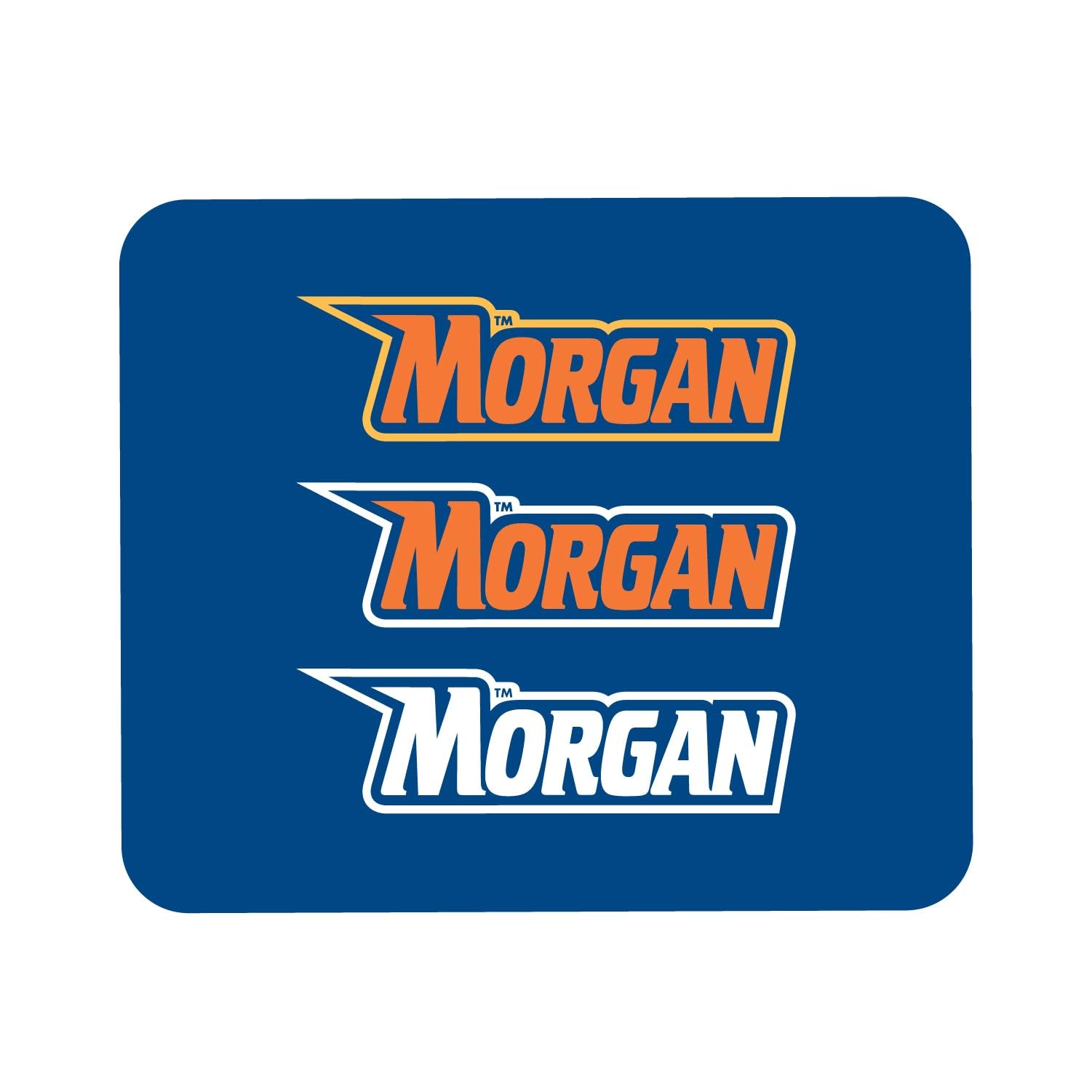 Morgan State University Mouse Pad - Non-Slip Fabric Gaming & Office Desk Mat with Floral Pink Design - Perfect for Work, Gaming & Study