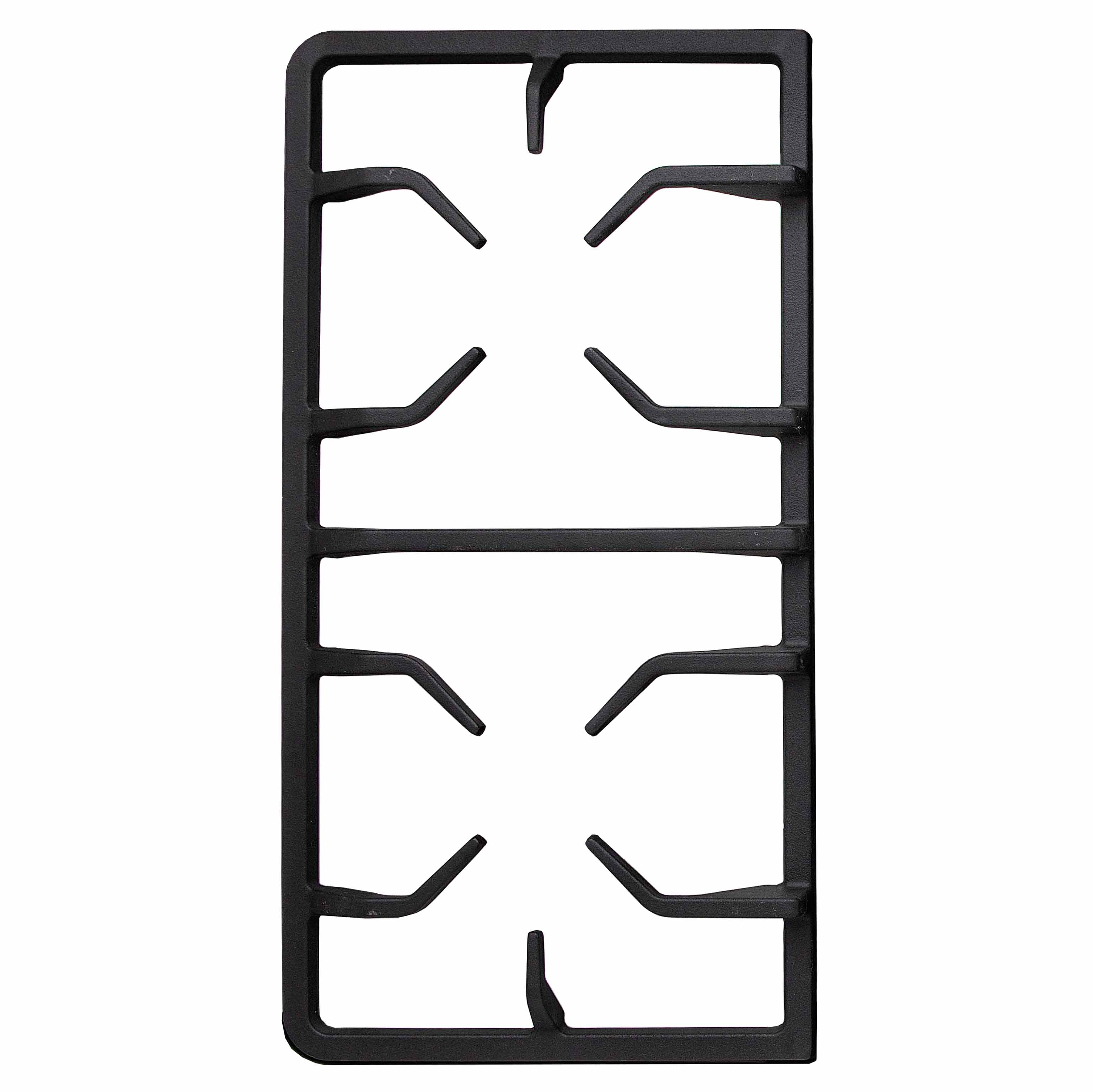 Heavy Duty Cast Iron Grates for Gas Stove - Left & Right Burner Replacement - Perfect for Cooking, Grilling & Kitchen Upgrades
