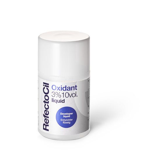 RefectoCil 3% Oxidant Liquid 100ml - Professional Eyebrow & Eyelash Tinting Solution for Salon & Home Use