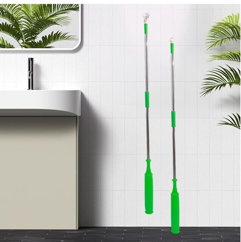 2 in 1 Self-Wringing Spin Mop for Hardwood & Tile Floors - Commercial & Household Floor Cleaning Mop with Bucket - Perfect for Kitchen, Bathroom, and Pet Hair Removal