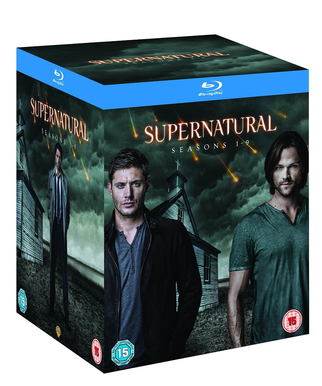 Supernatural Seasons 1-9 Complete Blu-ray Box Set - Supernatural TV Series DVD Collection - Perfect for Supernatural Fans & Gift Giving