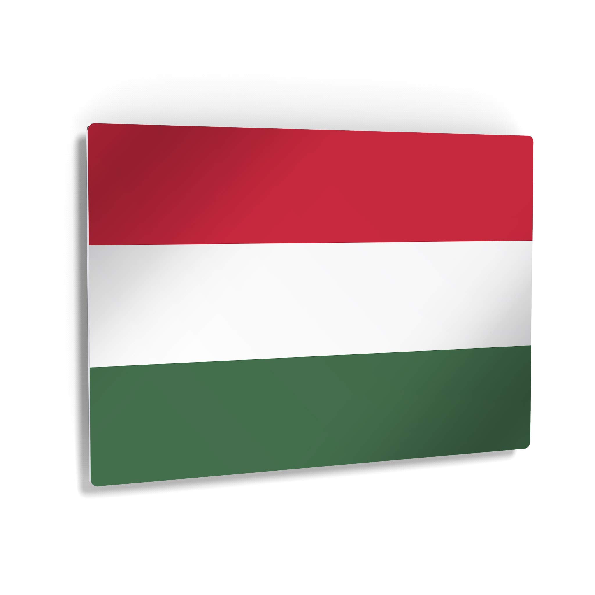 Hungary Flag Metal Wall Art Print - 30x40 Inch Ready to Hang Modern Home Decor for Office, Living Room, Dorm, Bedroom, Kitchen & Man Cave | Made in USA | Perfect for Sports Bars, Clubs & Patriotic Displays