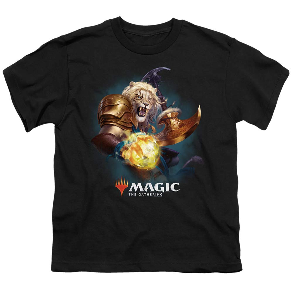 Magic The Gathering Ajani Unisex Youth T-Shirt for Boys & Girls - Gaming Apparel for MTG Fans & Collectors