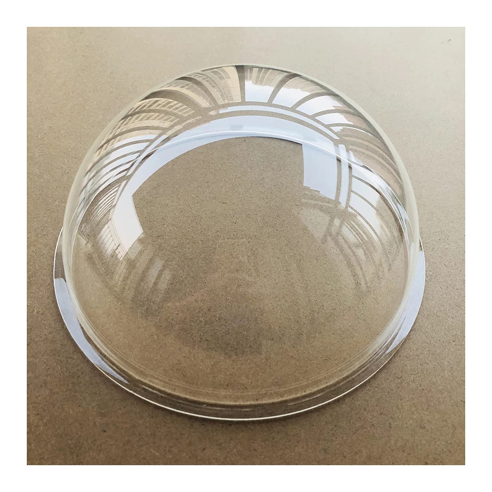 9 Inch Acrylic Clear Security Dome Camera Housing for Indoor/Outdoor Surveillance - CCTV Camera Cover for Home, Office & Business Security Monitoring