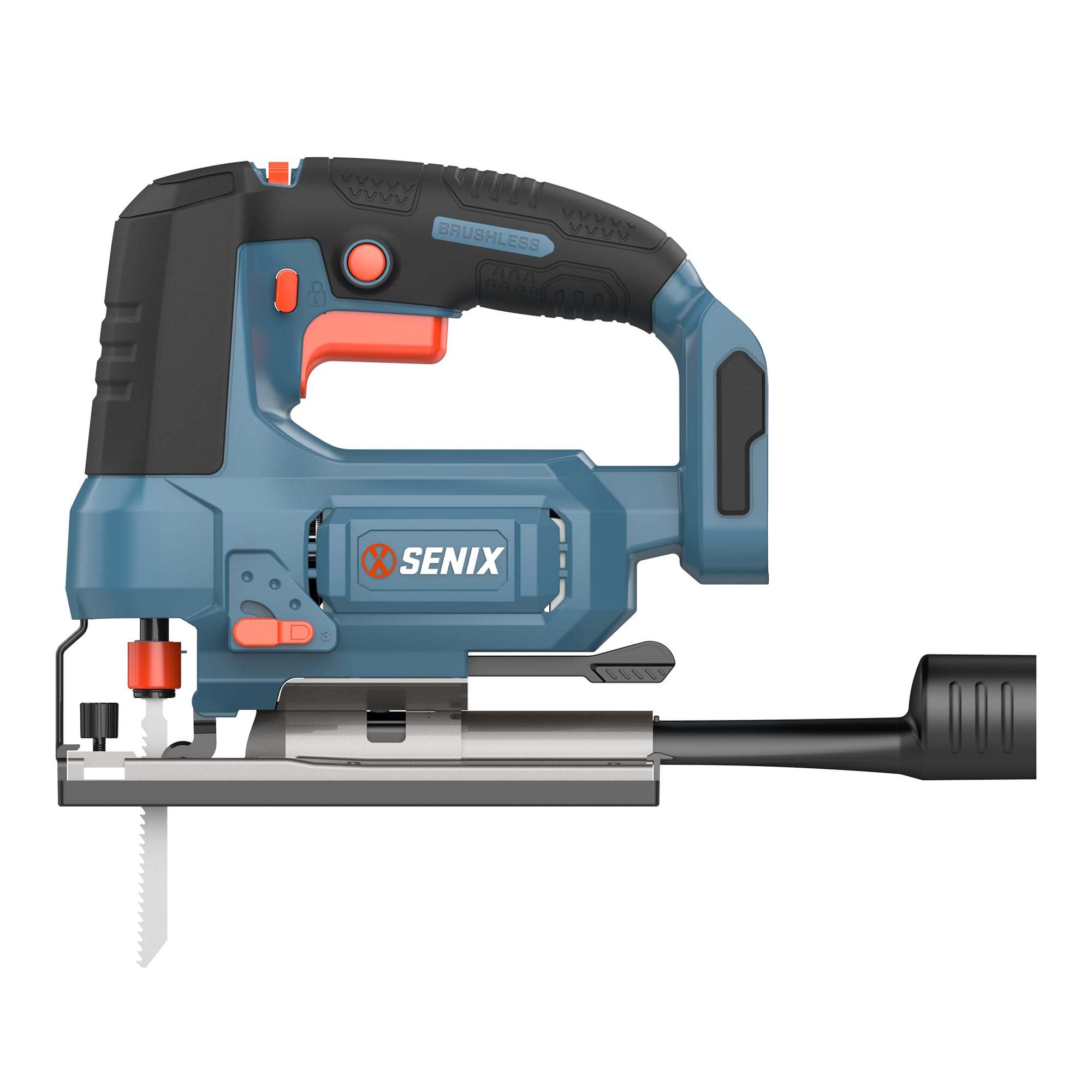 20V Max Cordless Jigsaw with Brushless Motor - X2 Tool Only for Woodworking, DIY Projects & Home Renovations