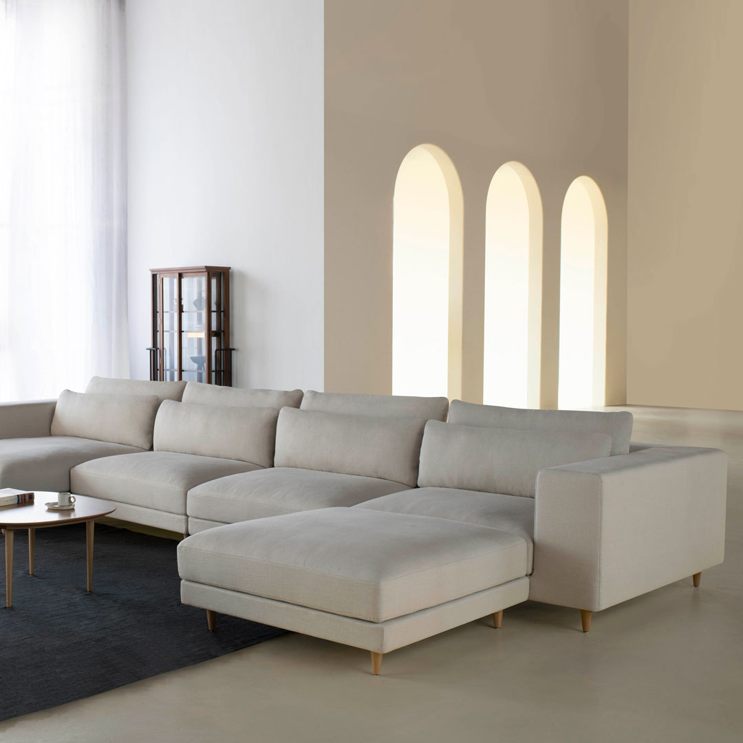 Modular Sofa Set - Customizable Sectional Couch for Living Room, Lounge & Office - Modern Comfortable Furniture for Home Decor