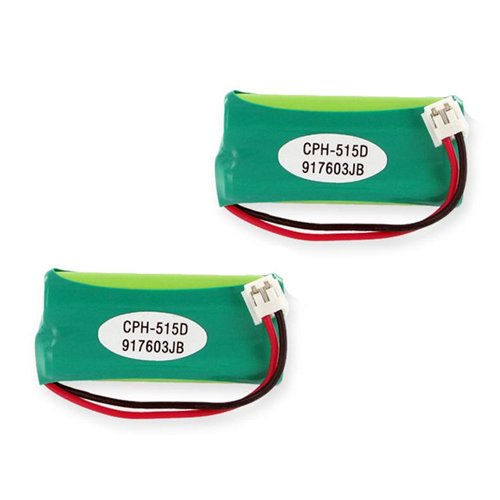 Synergy Digital Cordless Phone Batteries - 2 Pack NiMH 2.4V 750mAh Replacement Battery for Motorola L903 Cordless Phone | Ultra High Capacity | Long Lasting Power for Home & Office Use