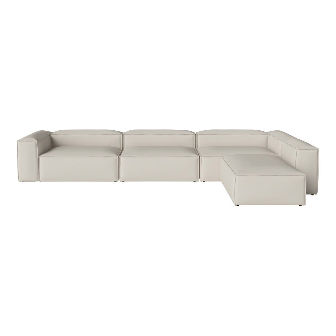 Cosima Corner Sofa with Open End - Modern L-Shaped Sectional Couch for Living Room, Lounge & Home Theater