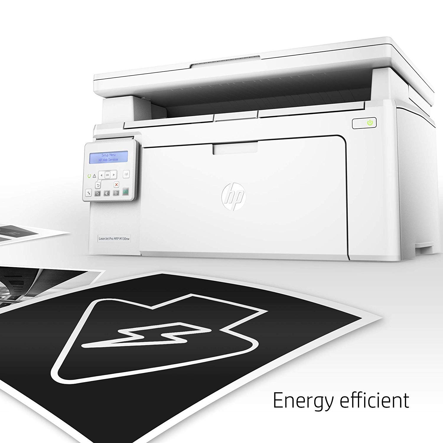HP LaserJet Pro M130nw Wireless All-in-One Laser Printer with Alexa Compatibility (G3Q58A) | Fast Printing, Scanning & Copying | Home & Office Use | Replacement for HP M125nw