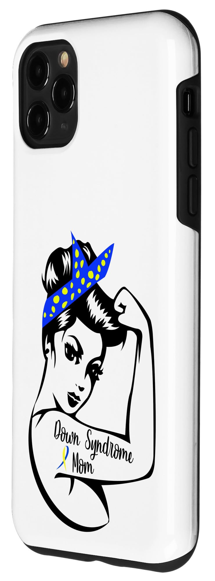 iPhone 11 Pro Max Case - Down Syndrome Awareness Design for Trisomy 21 Support - Perfect Gift for Down Syndrome Moms - Protective Phone Cover for Everyday Use & Special Occasions