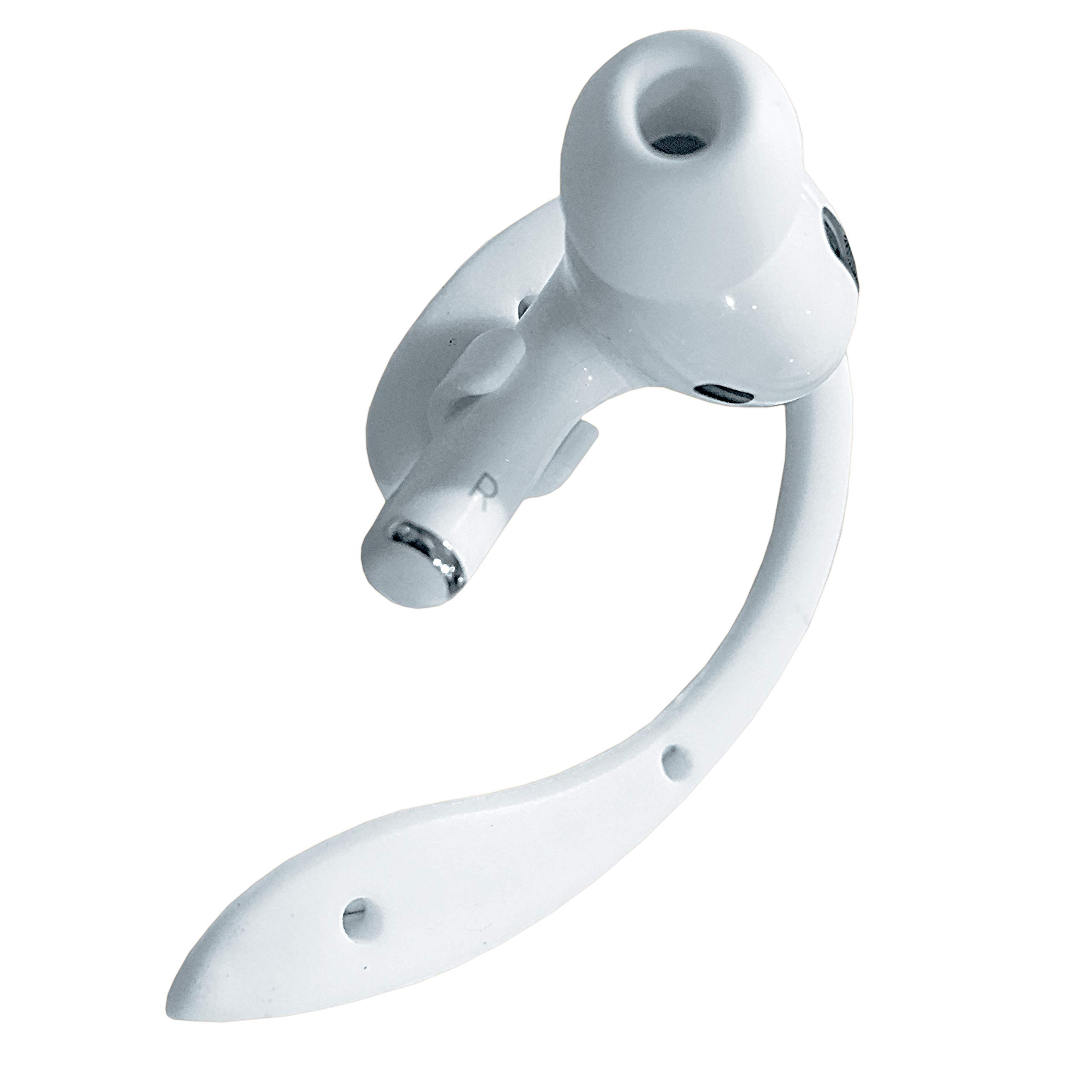 Flex Earhooks for Apple AirPods Pro - Secure Custom Fit Ear Hooks | Compatible with AirPods Pro Case | Adjustable & Comfortable Design for Running, Workouts & Active Lifestyle (White)