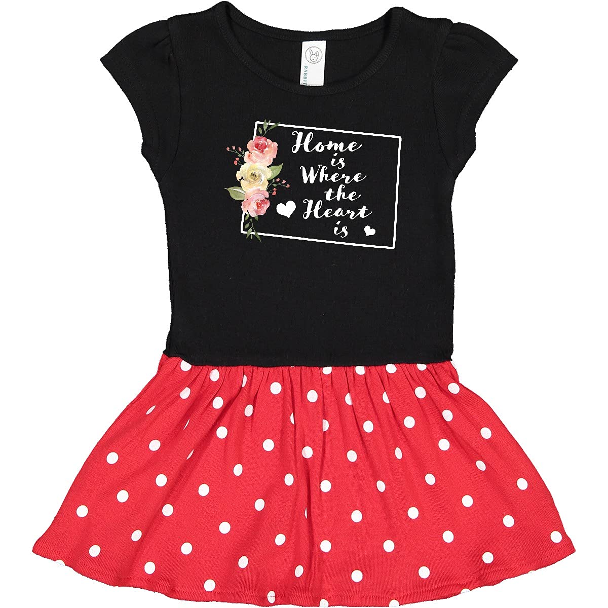 Inktastic Colorado Home is Where The Heart is Watercolor Print Infant Baby Dress - Cute Outfit for Newborns, Photo Shoots & Special Occasions