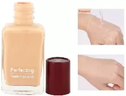 Oil-Free Full Coverage Long-Lasting Liquid Foundation - Lightweight Matte Finish for All-Day Wear, Perfect for Daily Use, Work, and Special Events