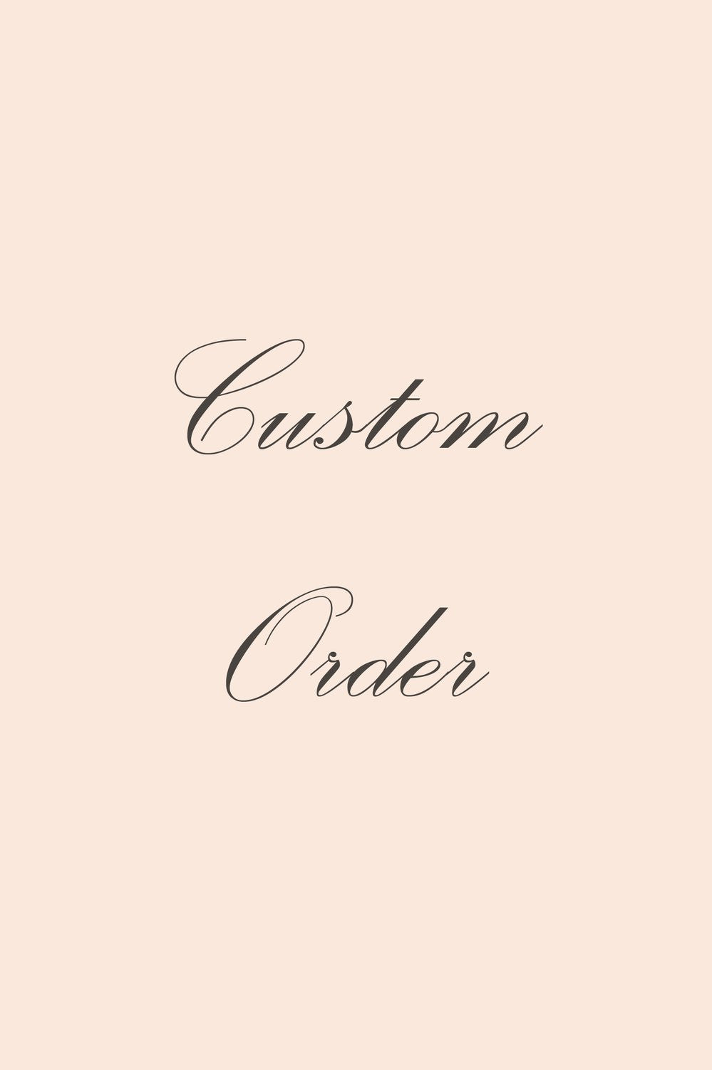 Custom Order Upgrade - Personalized & Unique Products for Your Special Needs | Perfect for Gifts, Home Decor & Special Events