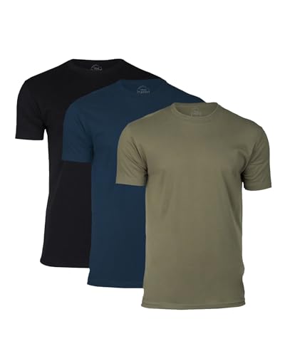 Black/Military Green/Navy (3-pack)