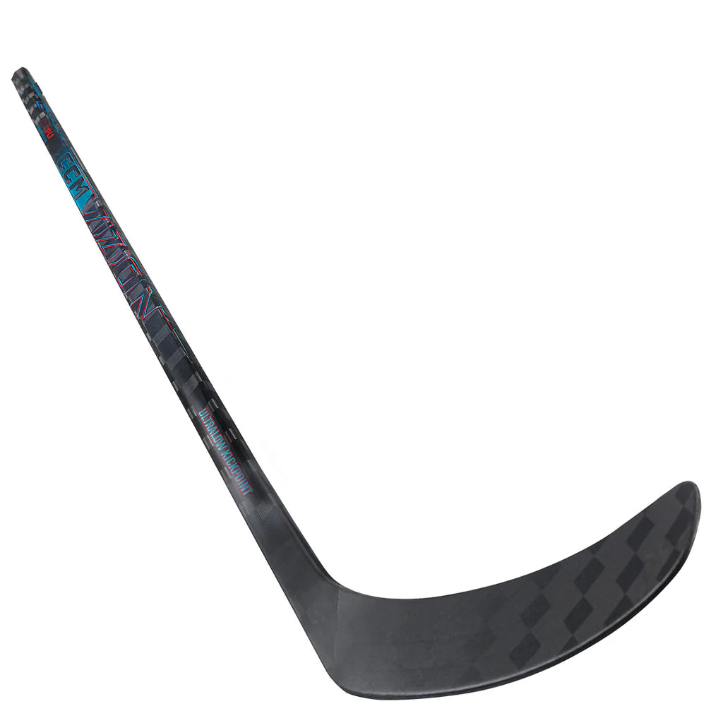 CCM Vizion Senior Hockey Stick - High Performance Carbon Fiber Ice Hockey Stick for Men & Women - Perfect for Competitive Play & Training Sessions