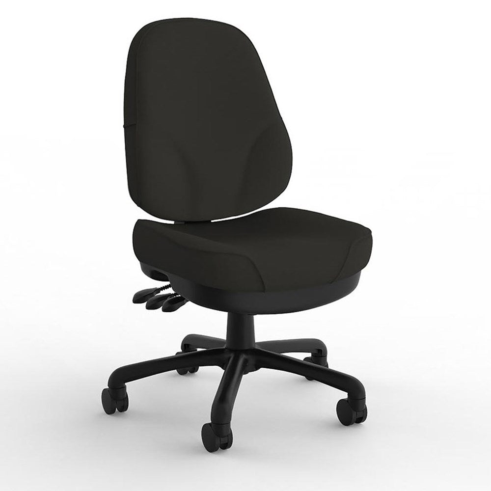 Ergonomic Plymouth Task Chair with Adjustable Height & Lumbar Support - Perfect for Home Office, Gaming & Workspace Comfort