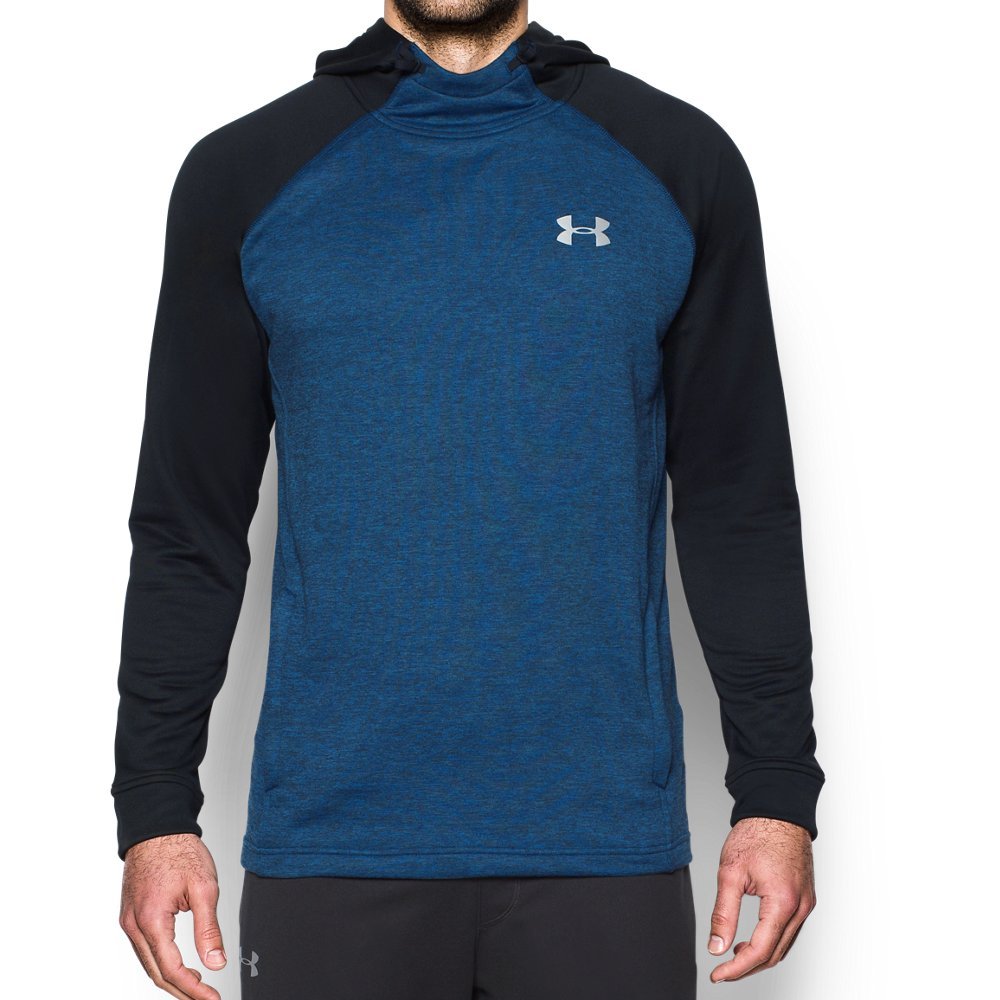 Under Armour Men's Tech Terry Popover Jacket - Lightweight Hooded Running Jacket for Gym & Outdoor Workouts - Moisture-Wicking Athletic Pullover for Men