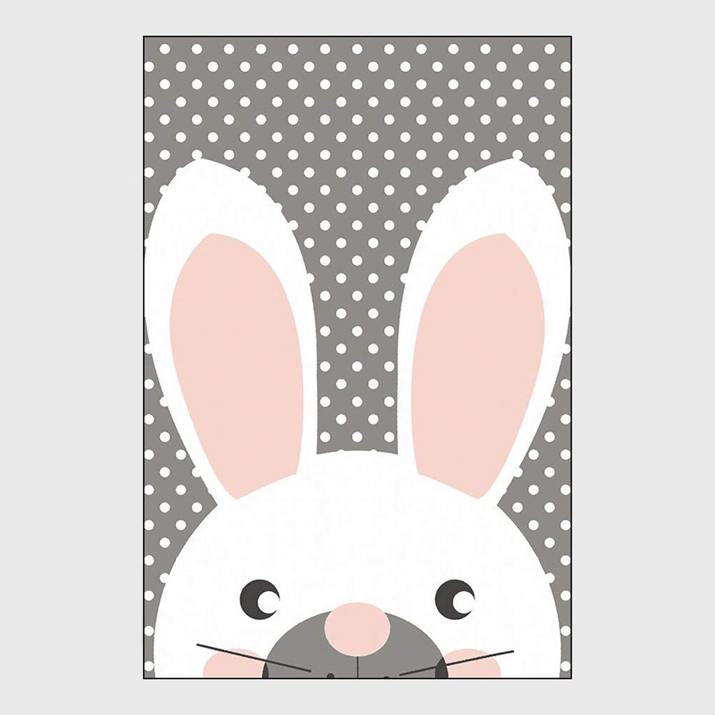 WSSBK 3D Cute Cartoon Carpets - Soft Non-Slip Kids Rug for Bedroom, Living Room & Nursery - Japanese Korean Style Home Decor Mat 31x63 Inches (Color B) - Perfect for Playrooms, Dorm Rooms & Cozy Spaces