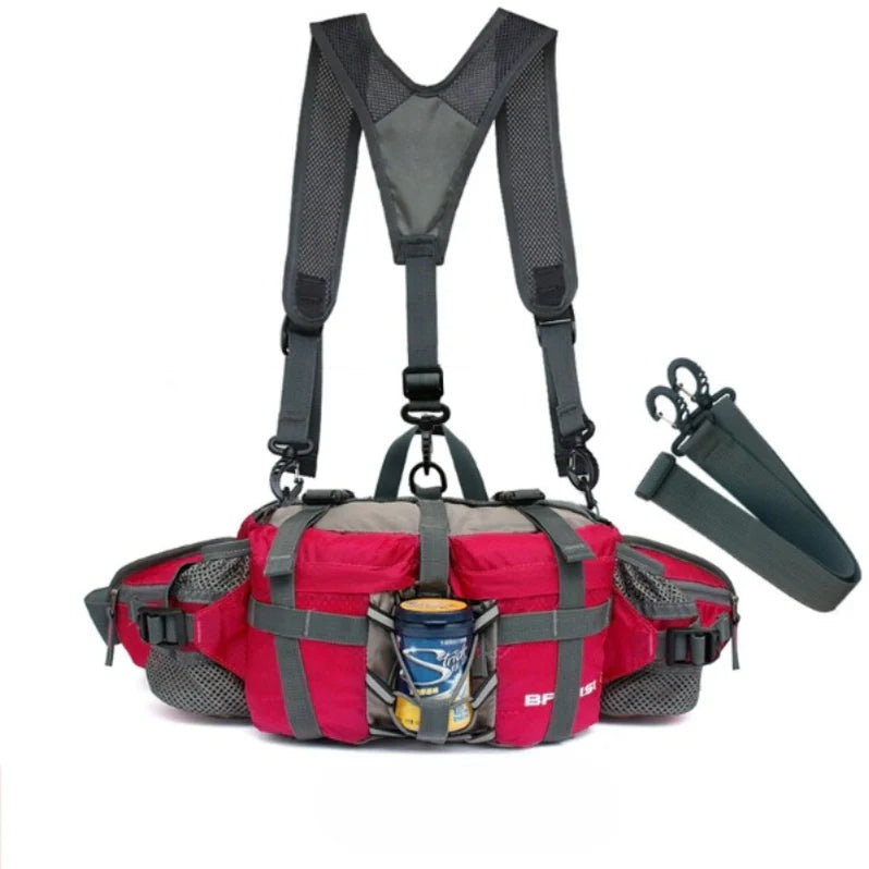 Best Outdoor Sports Waist Backpack - Lightweight & Waterproof Hiking Fanny Pack for Running, Cycling & Travel - Perfect for Hiking, Camping & Adventure Activities