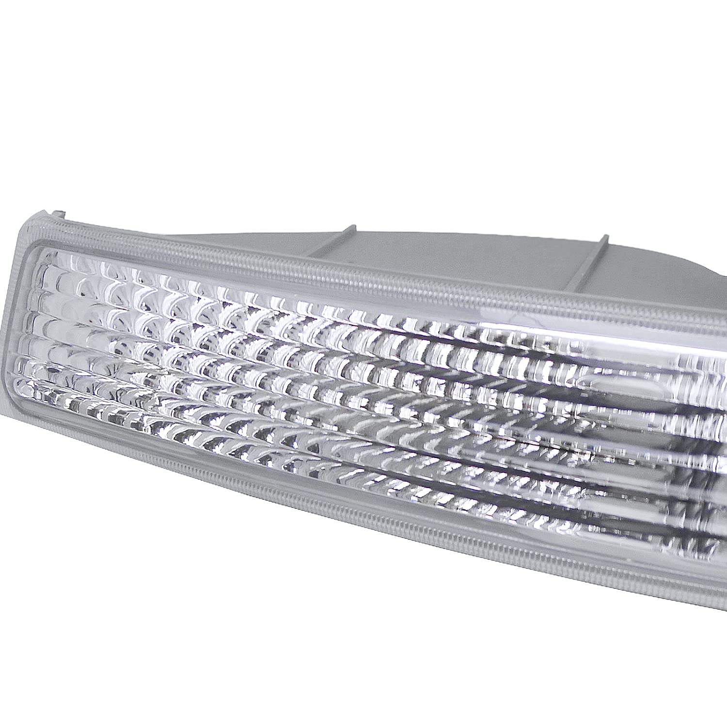 Spec-D Tuning Chrome Halo Ring LED Projector Headlights with Corner Lights - Compatible with 1998-2000 Ford Ranger - Left & Right Headlamp Assembly - Upgrade for Night Driving & Off-Road Adventures