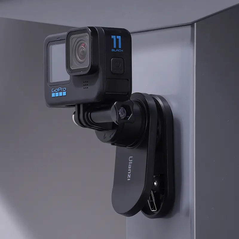 Ulanzi Go Quick II Magnetic Quick Release Backpack Strap Clip for GP Mount 3169 - Secure Camera Mount for DSLR, Mirrorless & Action Cameras - Perfect for Hiking, Travel & Outdoor Photography