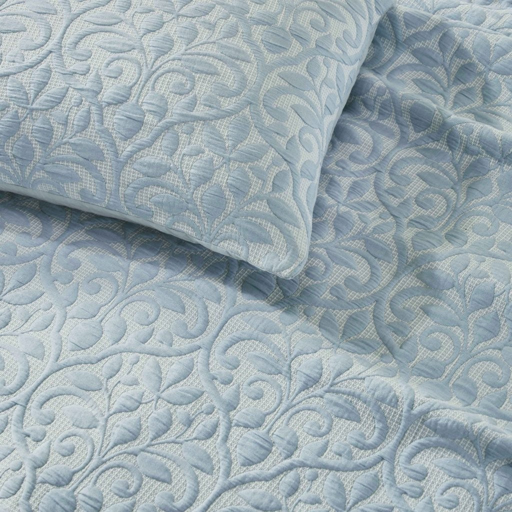 Premium Vineyard Cotton Blend Medium Weight Matelasse Woven Coverlet - Soft Bedspread for All Seasons | Perfect for Guest Rooms, Master Bedrooms & Cozy Home Decor