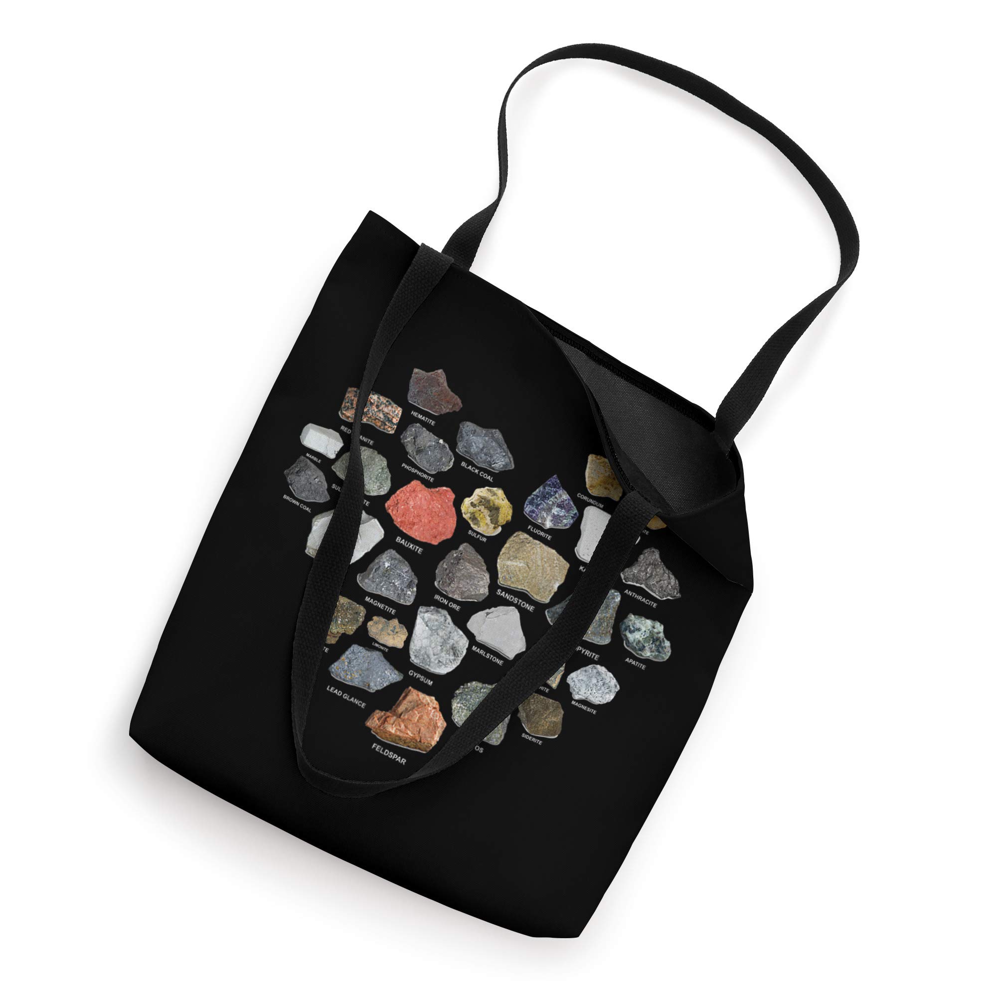 Geology Rock Collecting Tote Bag for Gems & Crystals Lovers